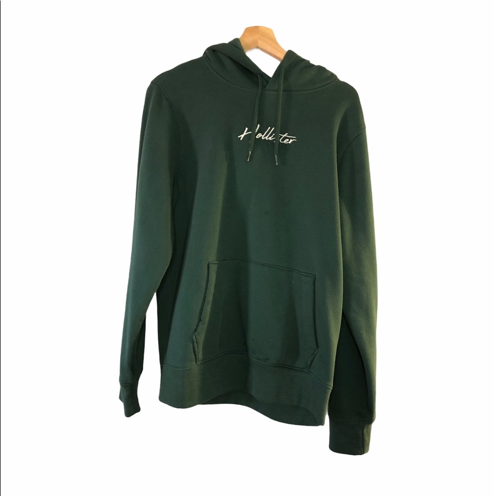 Green Hollister hoodie